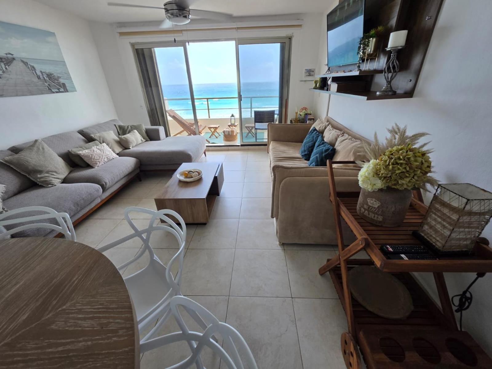 Perfect Vacation Getaway,Ocean View,Wifi, Beach Cancún Exterior foto